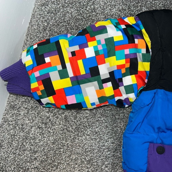 LEGO PUFFER KIDS COAT ZIP OFF SLEEVES VEST - Picture 8 of 9